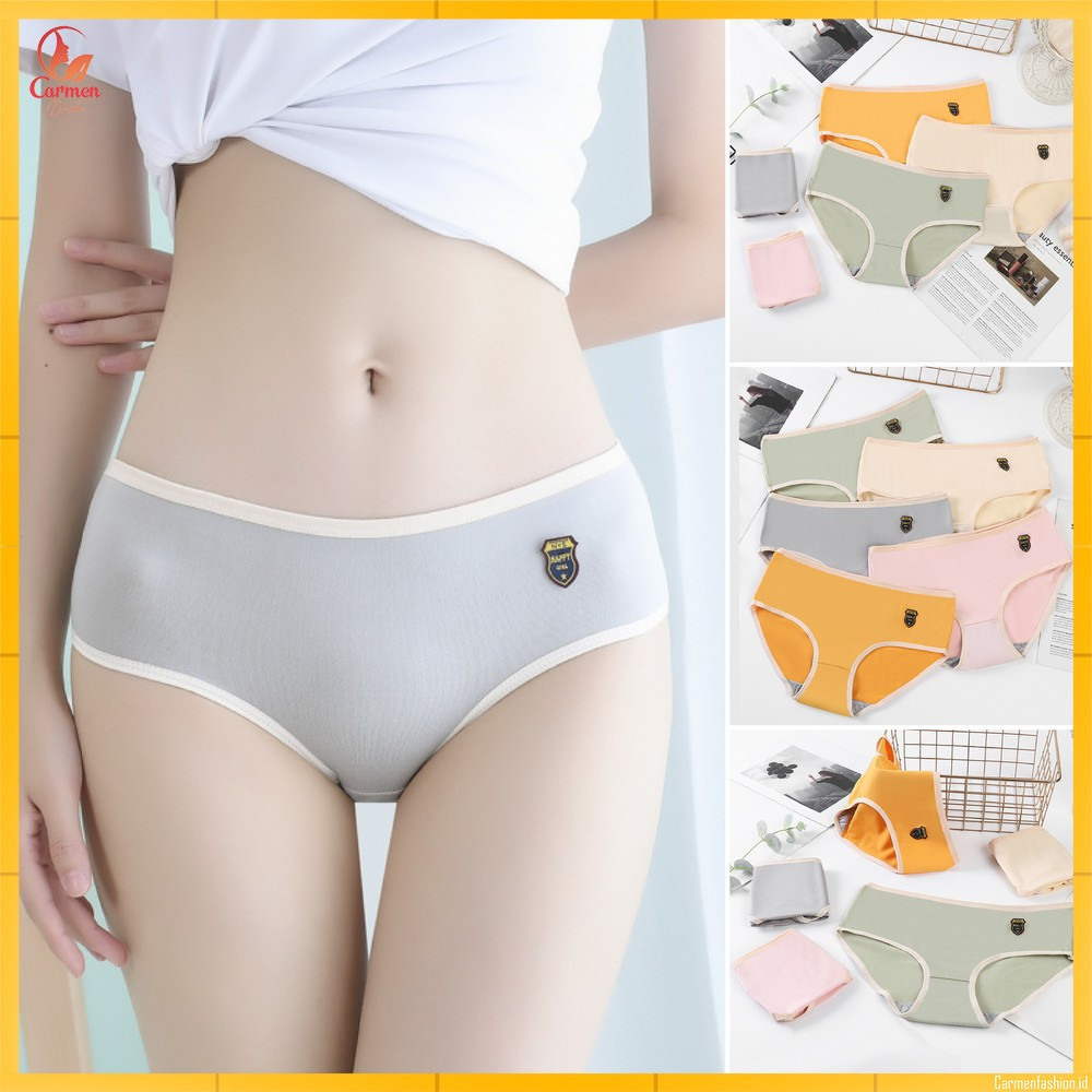 [GROSIR] (DK0406) Celana Dalam Wanita Katun Halus Polos – CD Fashion Segitiga Nyaman Dipakai Seharia