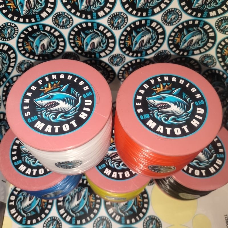Murah kenur matot hiu original 3000 yard 0.50 Benang layang layang