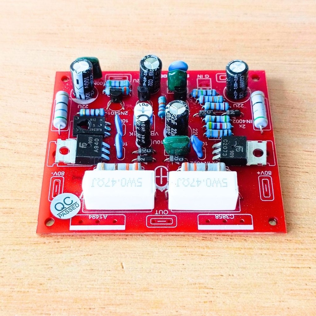 KIT Ampli SOCL504 Standar – Pilihan Ideal untuk Belajar Elektronik Audio