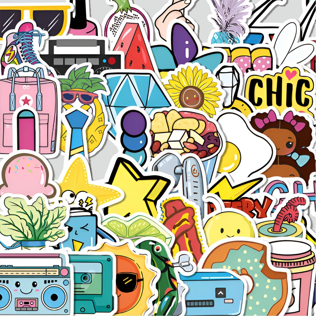 

Stiker Cutting Pack Stiker VSCO 2 Isi 100Pcs Series Aesthetic Lucu Keren Untuk Koper Bahan Vynil