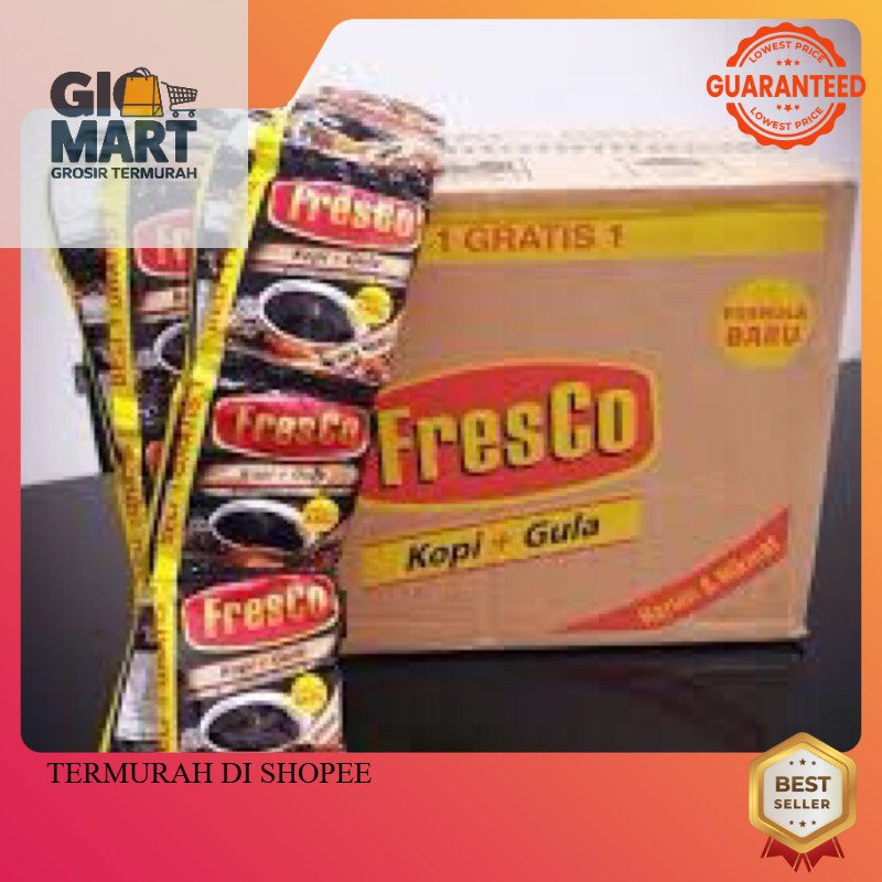 

Fresco Kopi+Gula 1 Karton Isi 12 Renteng