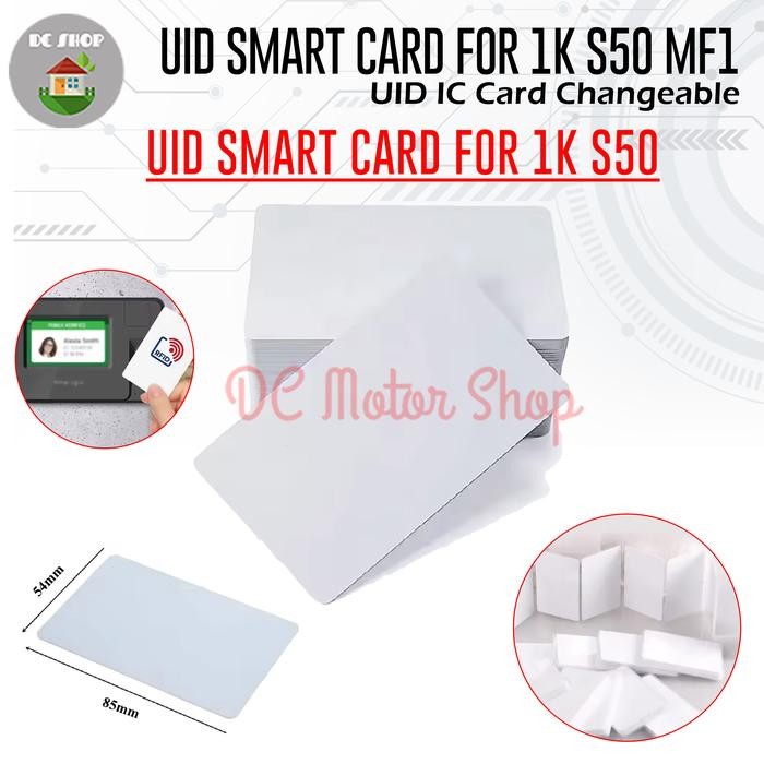 UID IC Card Changeable UID Smart Card For 1K S50 MF1
