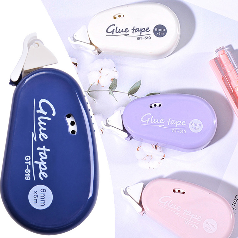 

1pcs Double Sided Adhesive Dots Glue Tape DIY Scrapbooking Collage Photo Album School Stationery Supplies Roller Tape 6m*6mm