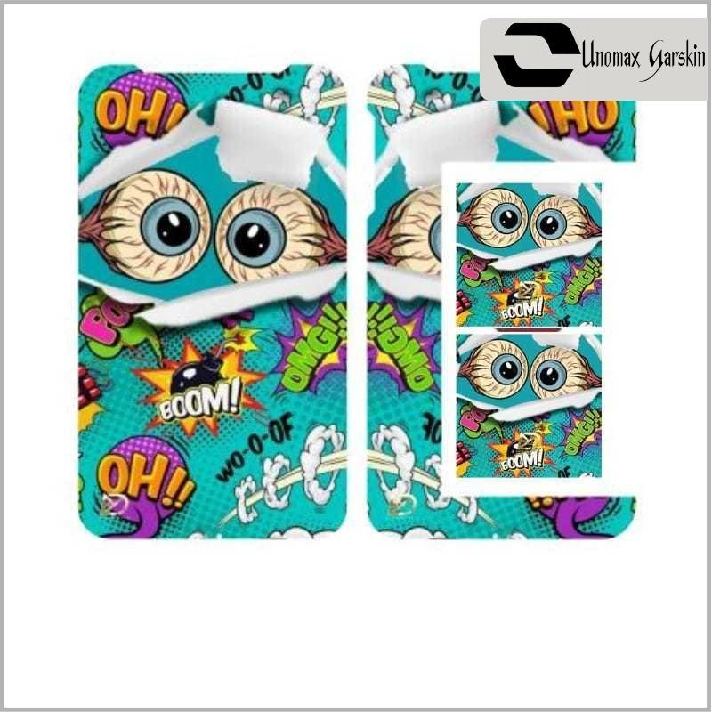 

[UNOMAX GARSKIN Stiker Depan Belakang 2ratus Bagian dalam dan Wb