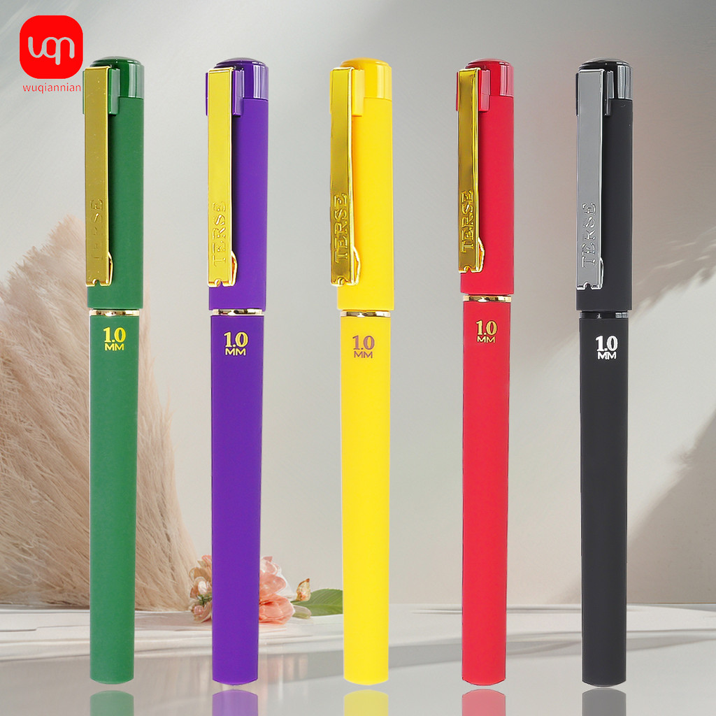 

WQN 1/3/5PCS Multi-Color Selection Frosted 1.0mm Thick Large Capacity Smooth Continuous Water Carbon Hard Pen CalligraphyStudent