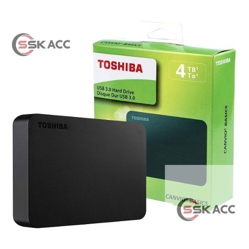 Hardisk External Toshiba 4TB HDD Hard Disk Eksternal Tosiba 4 TB