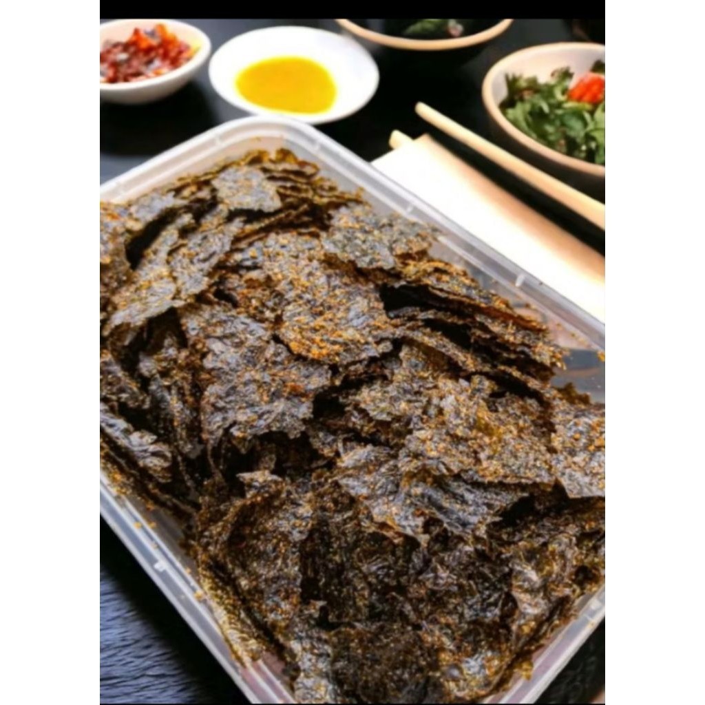 

Nori Rumput laut kemasan box 500ml//Nori//