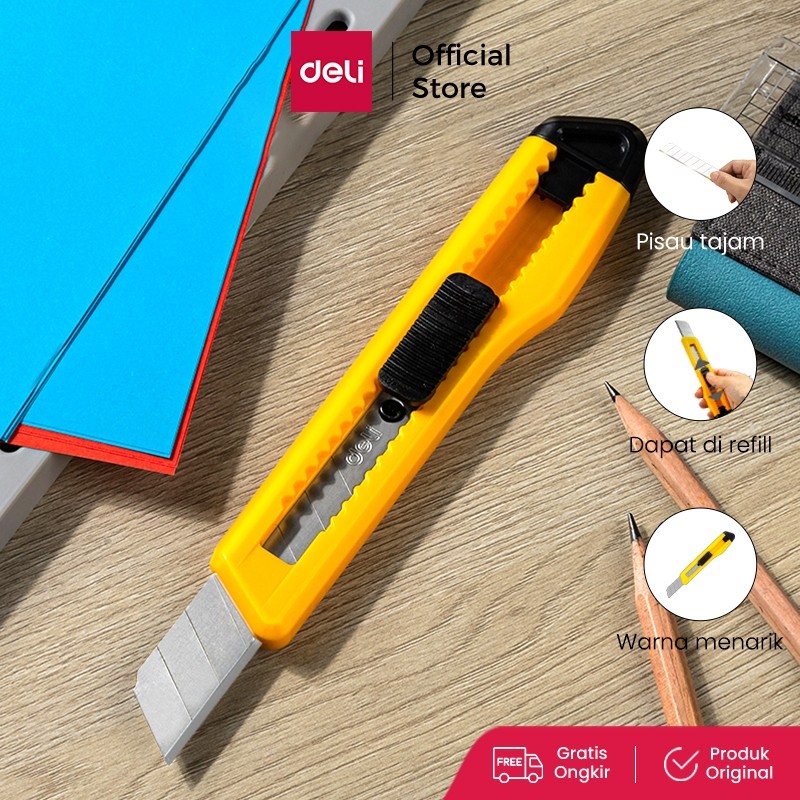 

Deli Cutter / Pisau Pemotong SK5 Auto-Lock System 2001