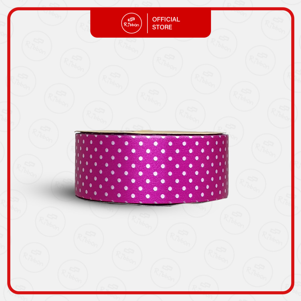 

1 Roll Pita Kado 4cm Polkadot 1.5" Jepang Ribbon Kertas Plastik Dekorasi