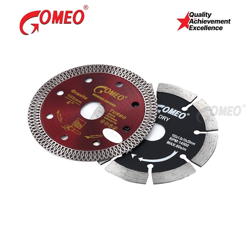 Diamond Wheel GOMEO | Mata Pisau Potong Keramik Granit Kering Turbo Batik