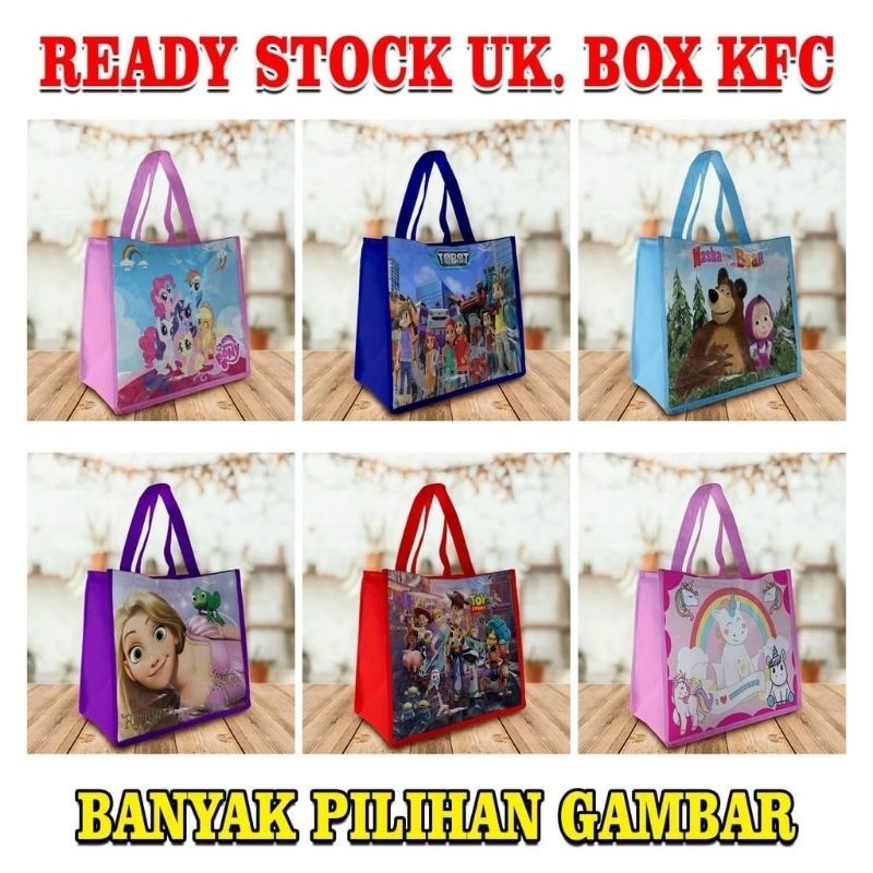 

Tas Ultah / Tas Ulang Tahun / Goodie Bag / Tas Souvenir Kado