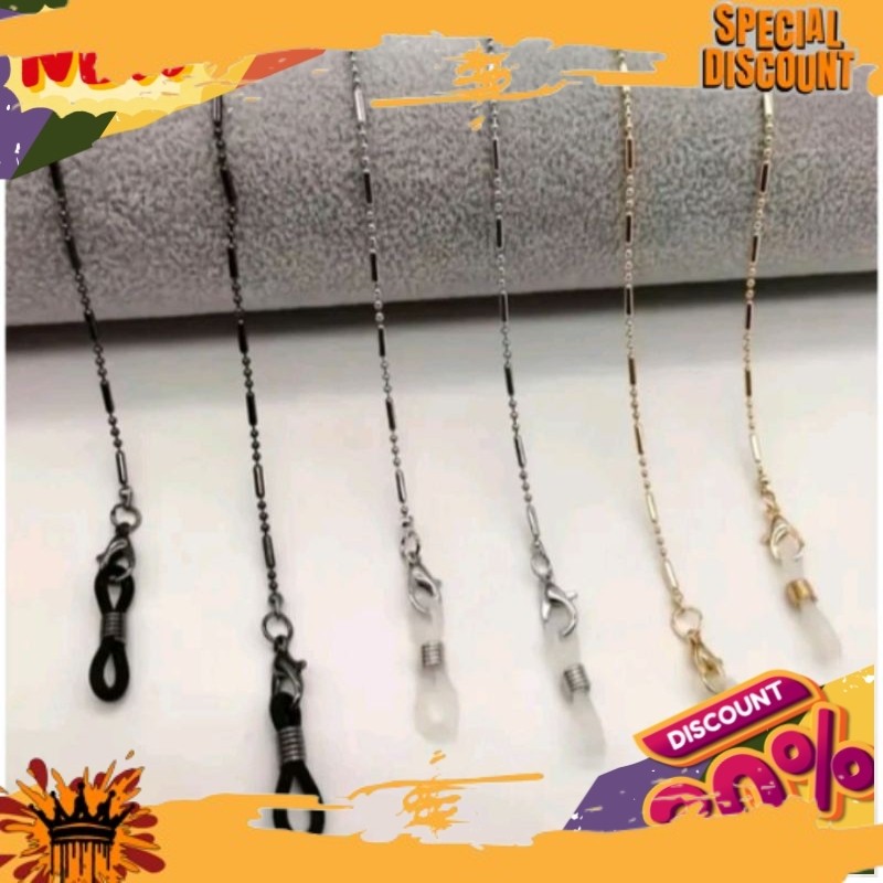 TREND rantai kalung 2in1 kacamata & masker,lanyard glasses & mask ACC