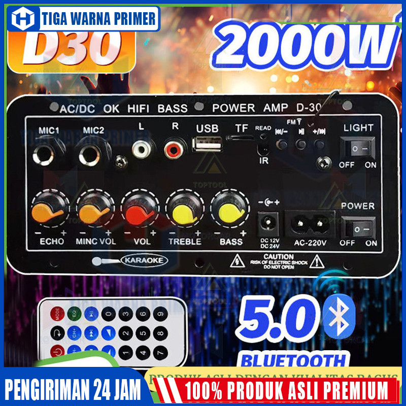[Kirim Sekarang]D10 /D30 Plus 2W Amplifier Board Tampilan Dital Power Amplifier Board Untuk 8-12