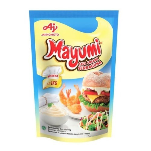 

MAYUMI Mayonnaise - Saus Creamy Serbaguna - pouch 1kg