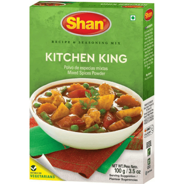 

BUMBU SIAP PAKAI SHAN SEASONING KITCHEN KING 100 G / KITCHEN KING 100 GR