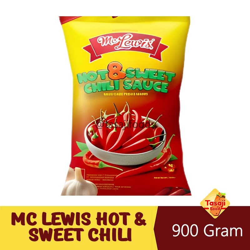 

MC Lewis Hot and Sweet Chili Sauce 900 Gram Tazaj