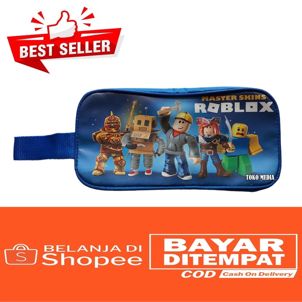 

COD TOKO MEDIA Best Seller!! Tempat Pensil anak dengan Karakter Kartun Populer lucu favorit Bahan Tebal ROBLOX