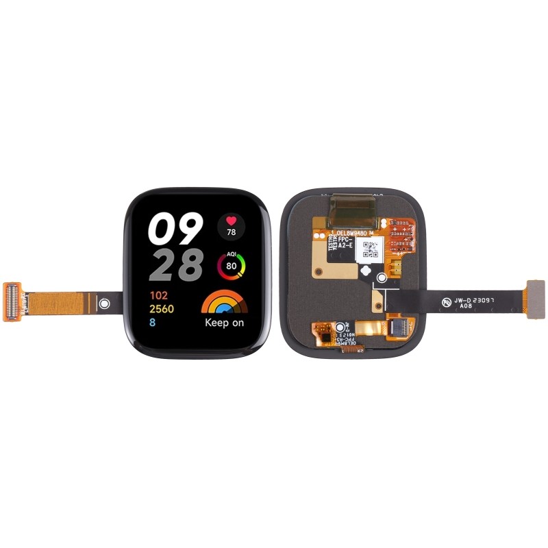 - LCD Screen for Xiaomi Redmi Watch 3 / Watch 3 Active with Digitizer Full Assembly Watch Screen Rep