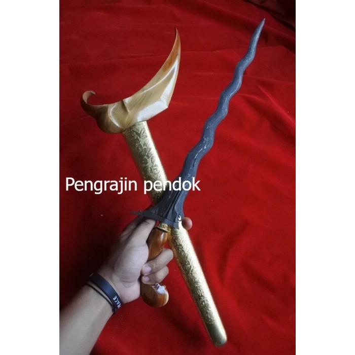 keris sabuk inten warangka ladrang alusan tinggalan buyut PP7878