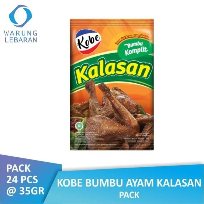 

[Best Seller] Kobe Bumbu Ayam Kalasan (24 x 35 gr) - Spesifikasi