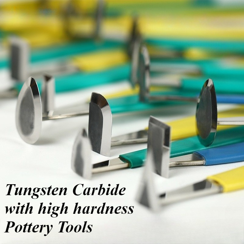 

Carbide Pottery Trimming Tools Support for Polymer Ceramics Clay Sculpting Tool