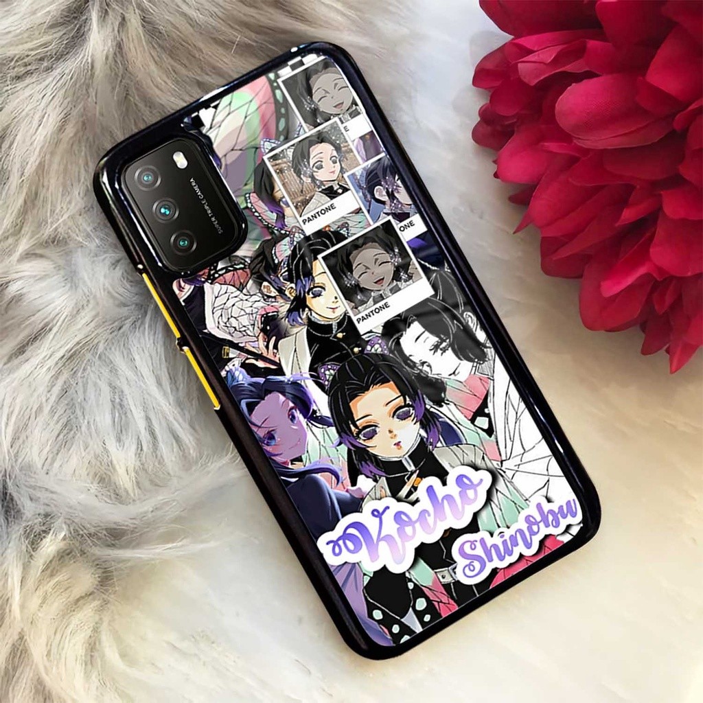 Case Glossy Kilau Xiaomi Poco M3 | Casing Hp Xiaomi | Pelindung Smartphone | Motif Anime Girl