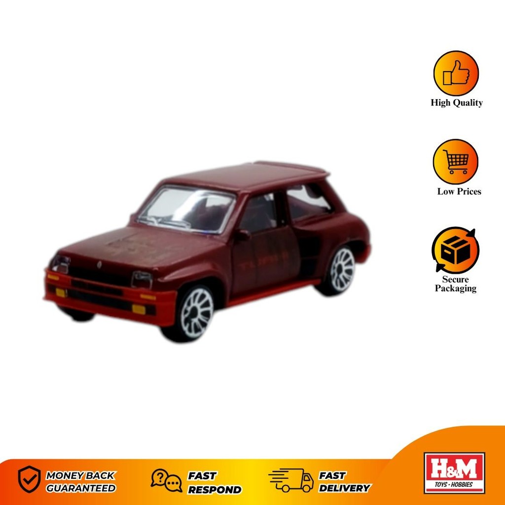 Majorette Vintage Rusty Giftpack Renault S Turbo - Loose