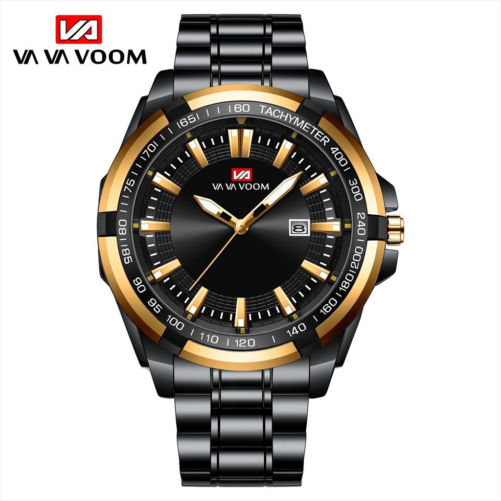 Jam Tangan Pria VAVA VOOM 2401 VAVAVOOM Tahan Air Stainlees Steel Premium Original Watch.id