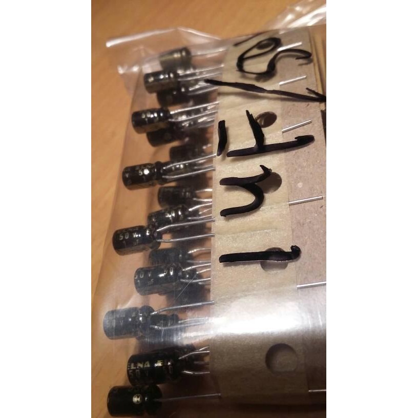 Part Elco 1uF/50v Elna Gold