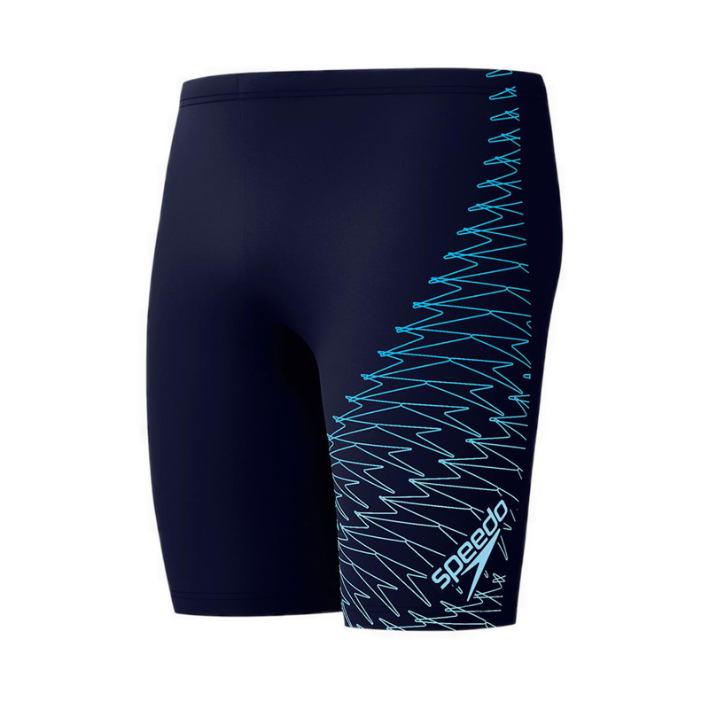 Speedo Mens Medley Logo Jammer - Navy Blue
