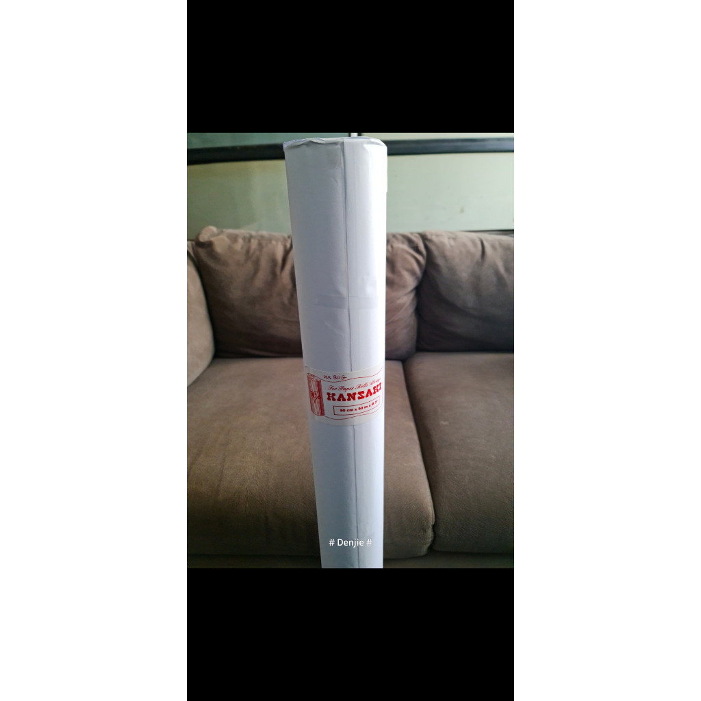 

KERTAS HVS ROLL PLOTTER 80 GSM A0 (36") 50 Meter
