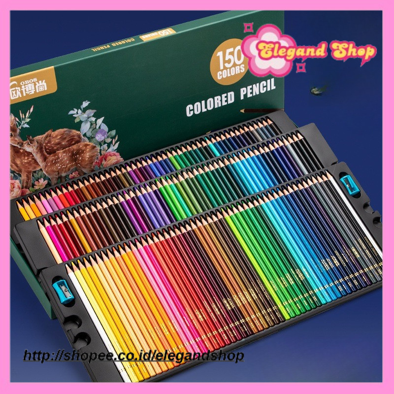 

OBOS Pro Colored Pencils Children's Watercolors/Oiliness Colorful Pen Kit, Back to School Gift CE Certification útiles escolares