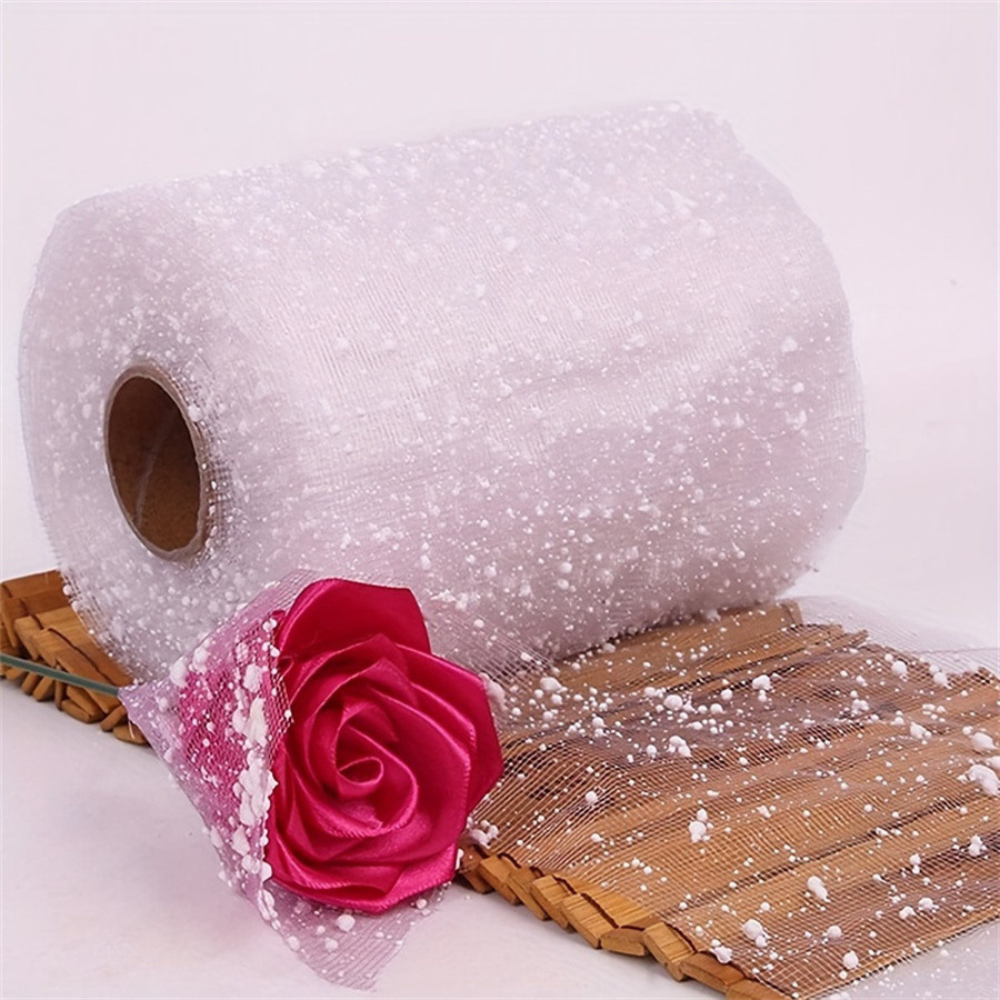 

Handcrafted Silk Ribbon Rose Wrapping Paper - Versatile for Bouquets, Home & Office Decor | Available in Multiple Colors