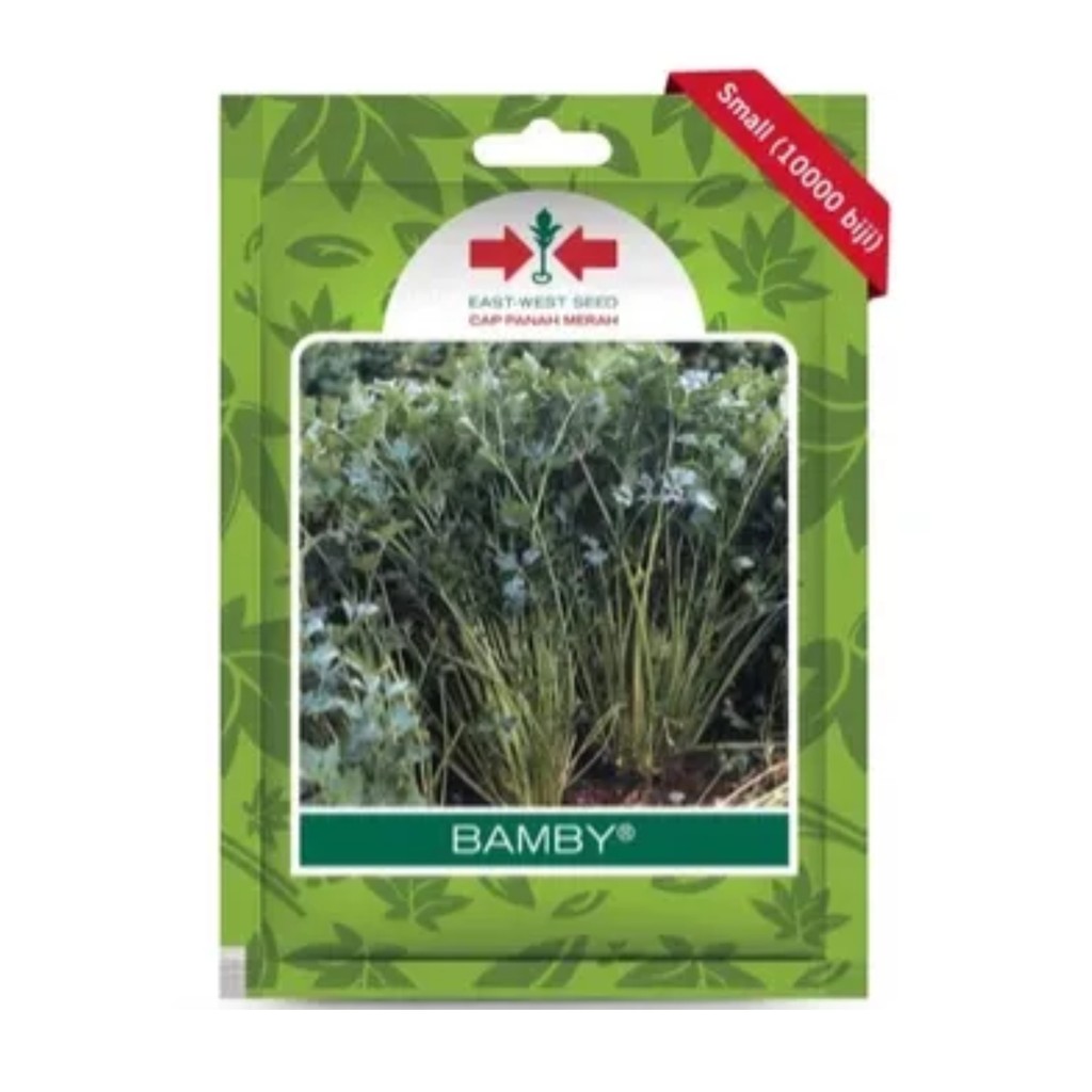 Benih Bibit Seledri Bamby 10.000 Biji Cap Panah Merah Sayur Daun Sop