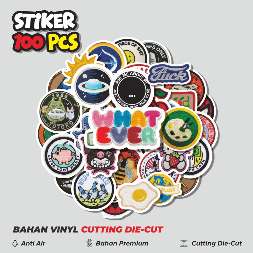 

Terbaru! 50 pcs Stiker Patch V8 Dekorasi Lucu Kreatif untuk Notebook, Skateboard, HP