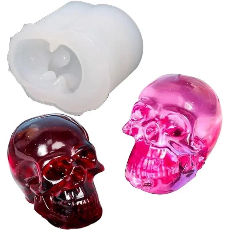 

Silicone Skull Molds Small Skull Resin molds Silicone Skeleton Skull Decor Epoxy Resin Mold Silicone molds for Resin Candle Deco