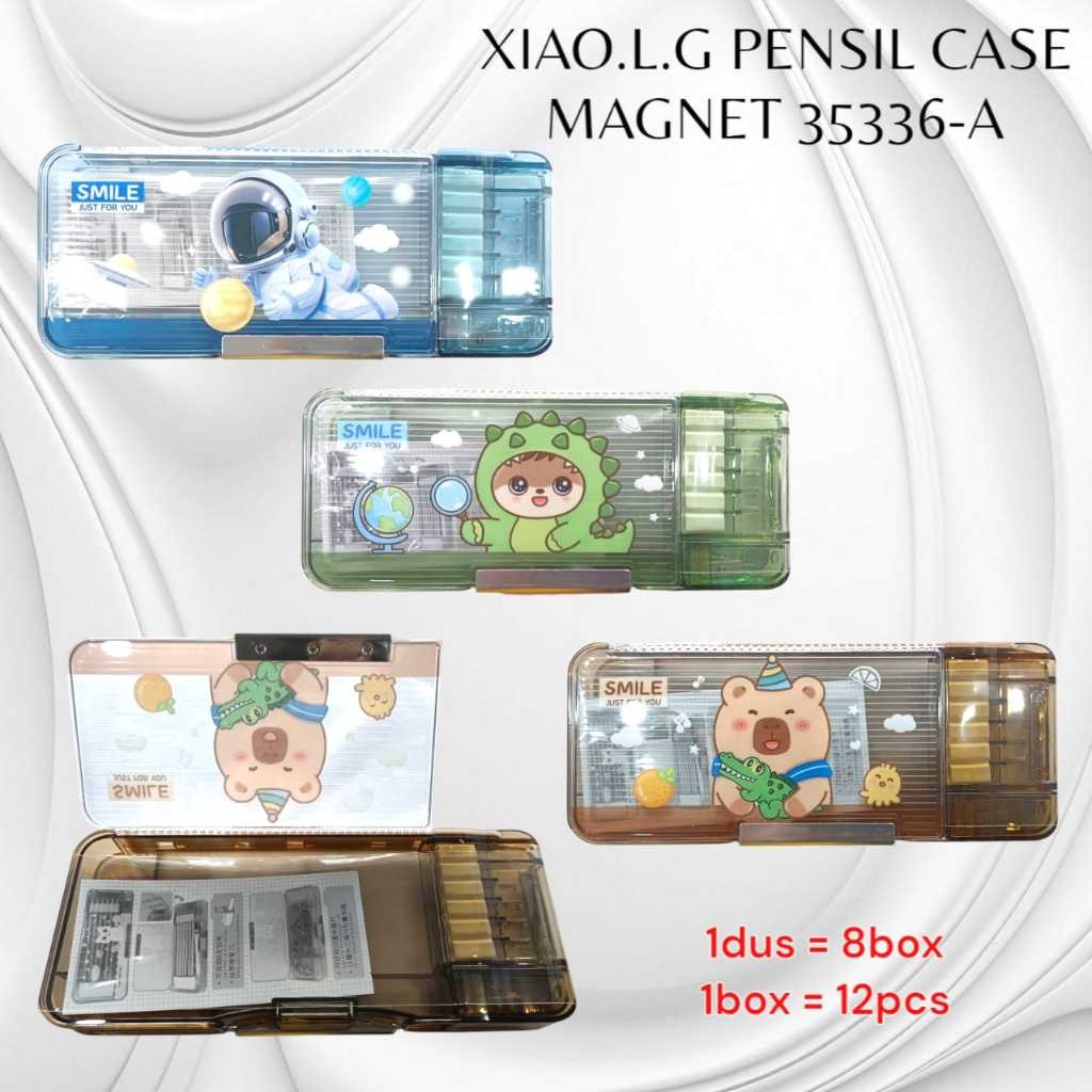 

[SDW] pekanbaru/XIAOLINGJING PENSIL CASE MAGNET 35336-A/ TEMPAT PENSIL MAGNET