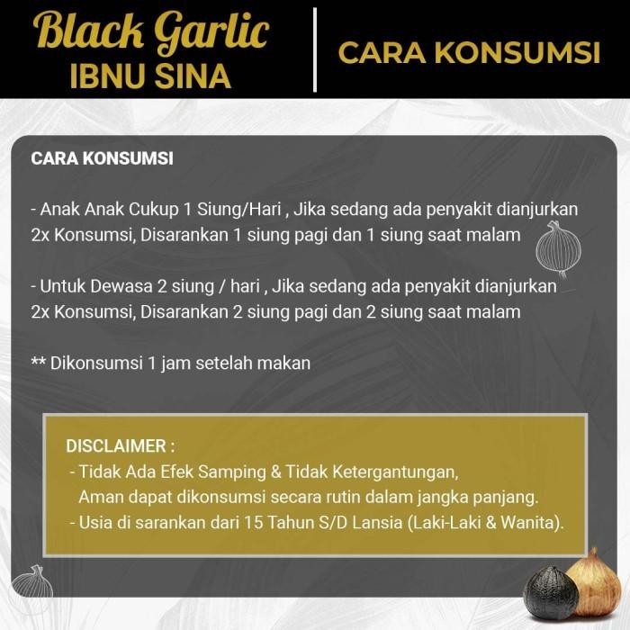 

Promo (ORIGINAL) Black Garlic | Bawang Hitam Tunggal | Ibnu Sina | 400gr