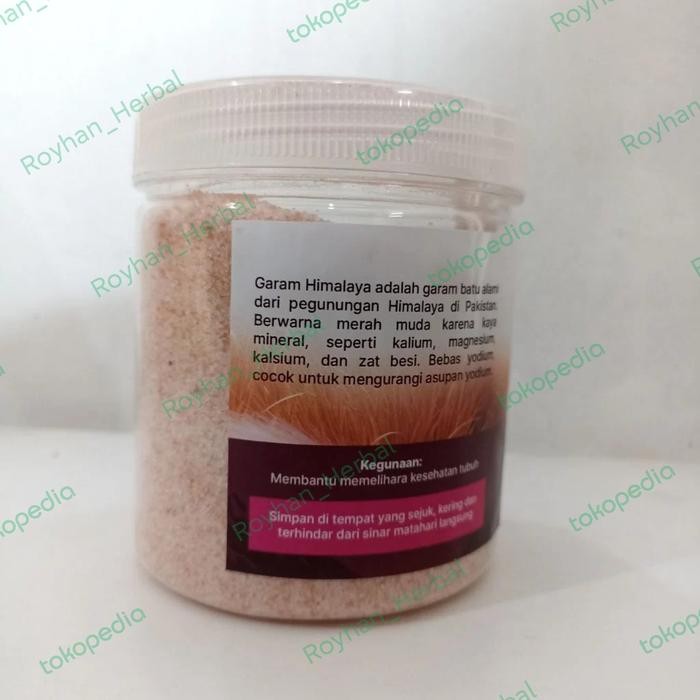 

Promo GARAM HIMALAYA Pink Himsalt 100% Original Pink Salt Himalaya 500 Gram