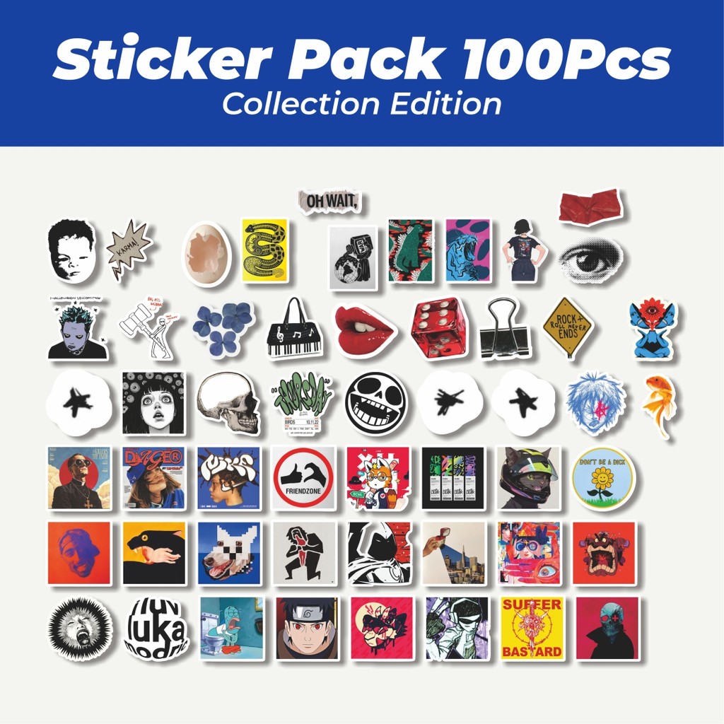 

Hot Stiker Random V8 Lucu Anti Air Stikers Berperekat Waterproof Sticker Decal Buat Motor Helm Buku Journal Koper Casing HP Laptop Botol Minum