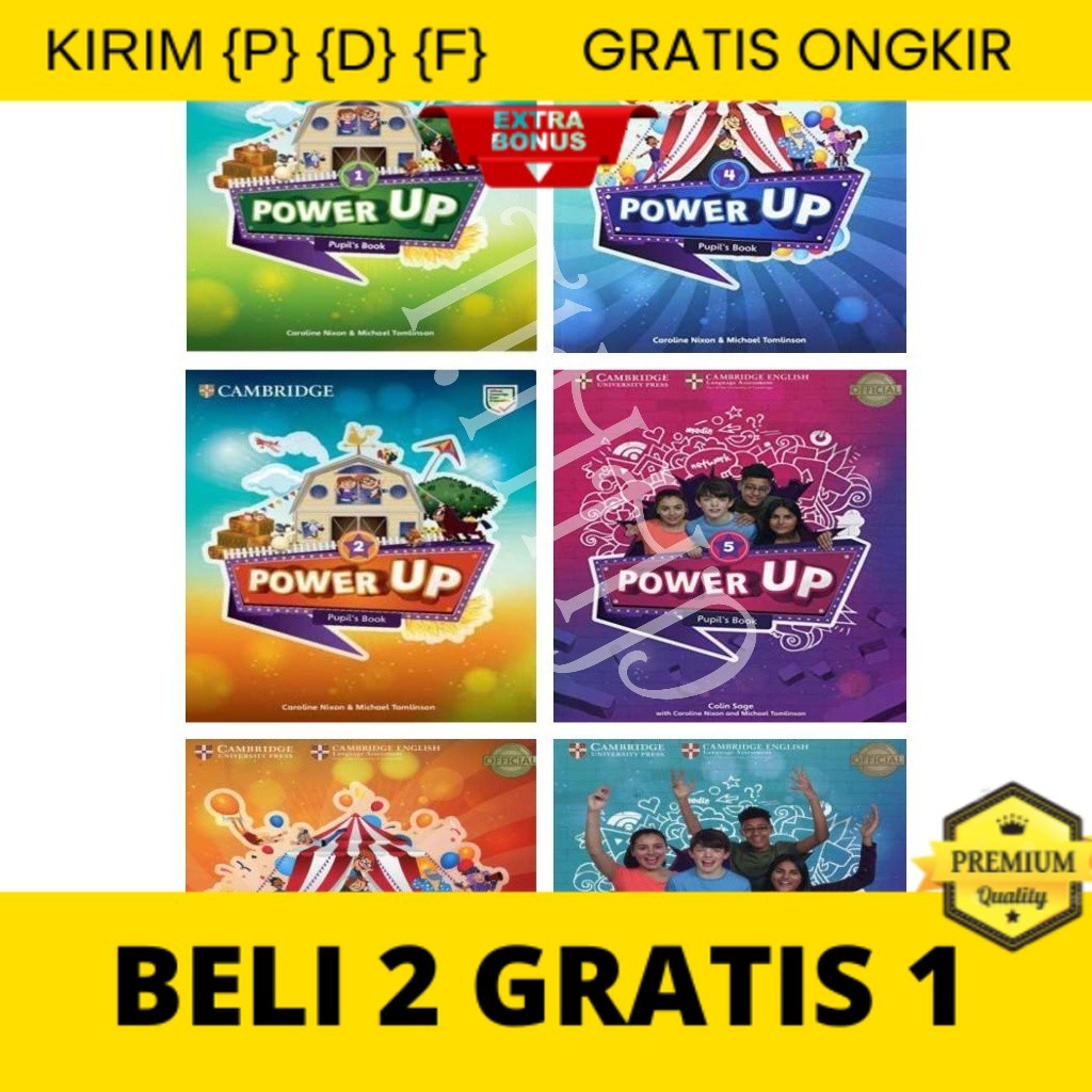 

{P} {D} {F} Cod / Power Up Activity Book / Pupil Book / Home Booklet 1 2 3 4 5 6 / Full Color