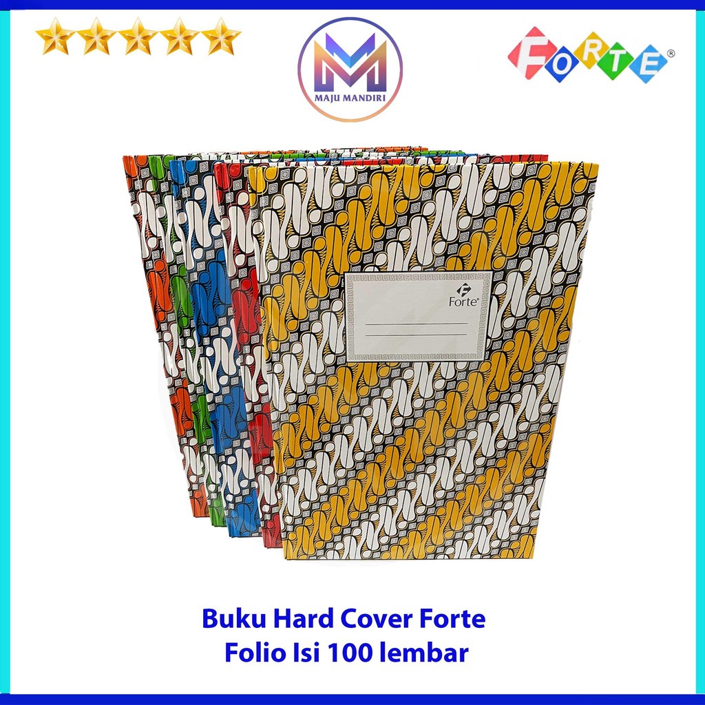 

Buku Hard Cover Forte Folio Isi 100 lembar / Buku Akutansi Besar
