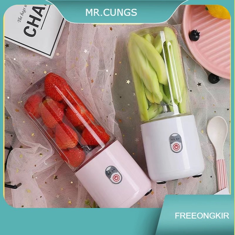 Blender Juicer Portable / Blender untuk Travelling / botol minum jus / Blender Portable Botol Langsu