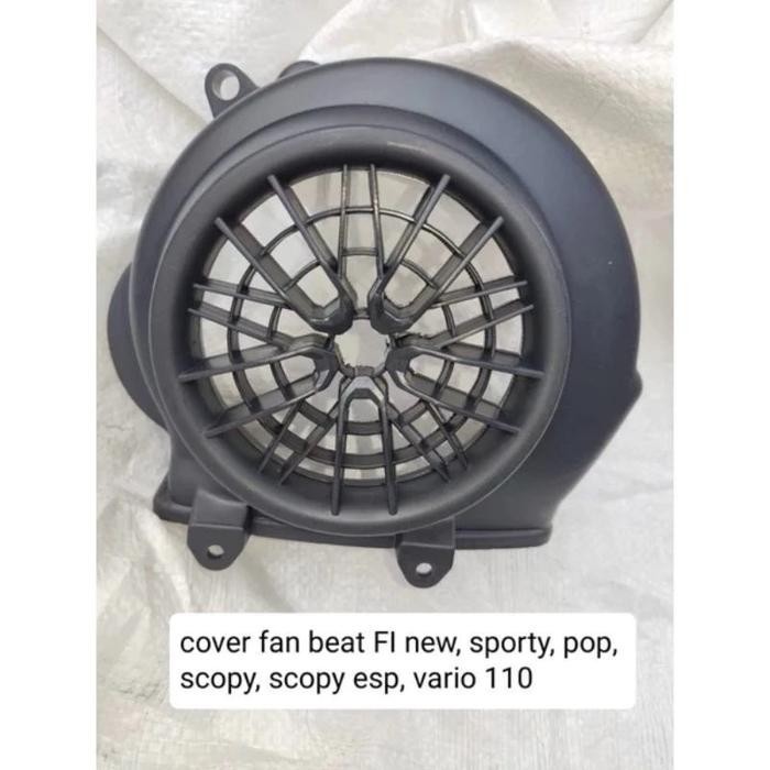 Cover Kipas Tutup Kipas Honda Beat New FI ESP K25 2015 2019 Fan Cover Mesin Magnet Beat ESP Pop Stre