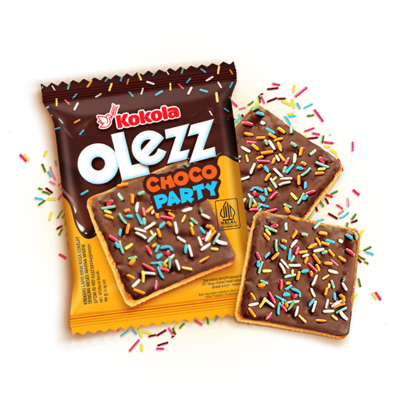 

bagusaw17 Kokola Malkist Olezz Choco Party / Cheese Choco 10 Gram ( Isi 20 Pcs )