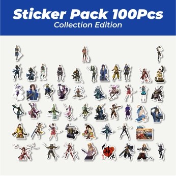 

Hot Stiker Game Series Sengoku Basara Character Mix 1 Lucu Anti Air Stikers Berperekat Waterproof Sticker Decal Buat Motor Helm Buku Journal Koper Casing HP Laptop Botol Minum