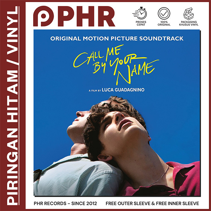 Vinyl CALL ME BY YOUR NAME OST - Various [Piringan Hitam/LP/PH]
