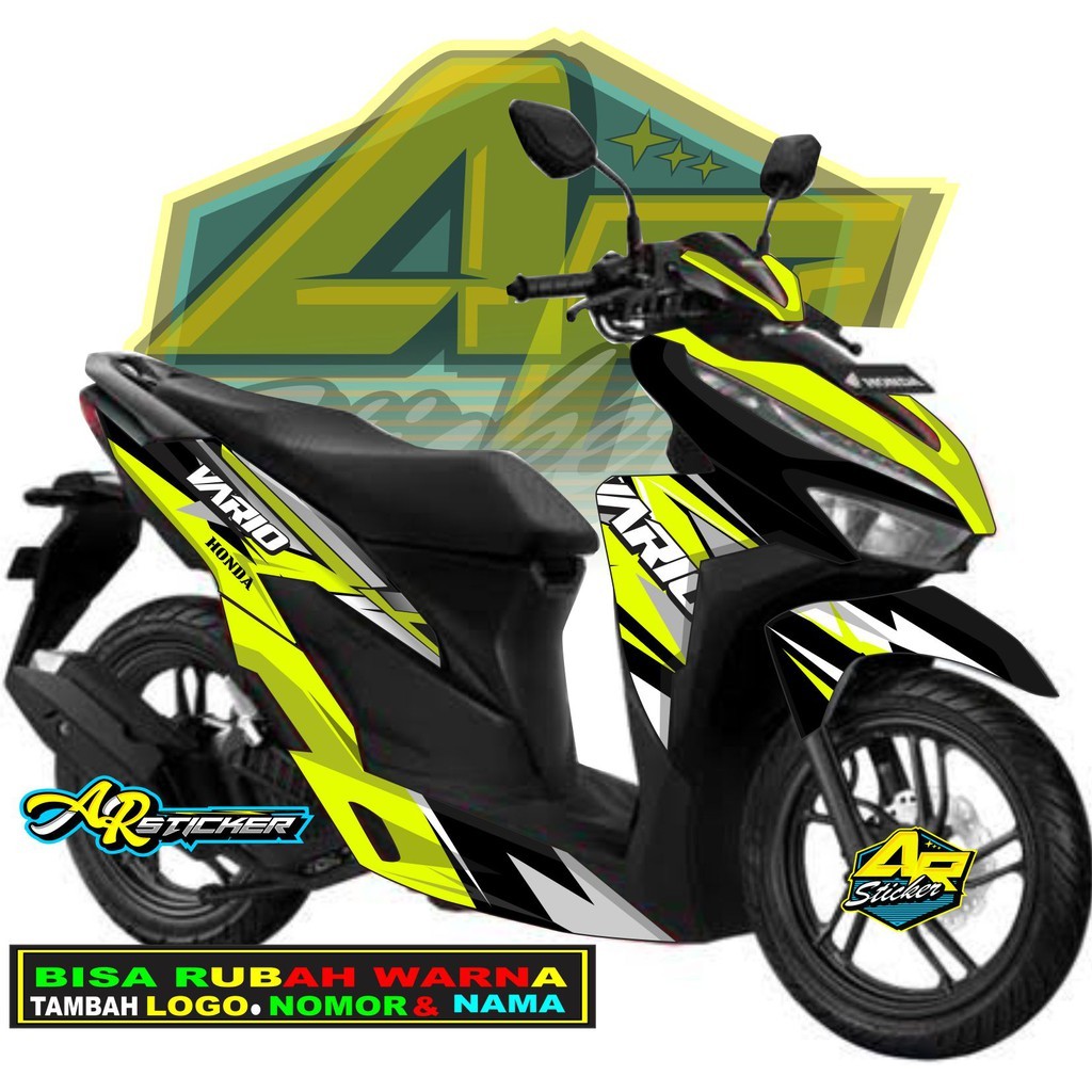Decal Vario Decal full body 150 Vario 125 Decal Vario Fi 2018 2019 2020 Stiker Vario full body simpl