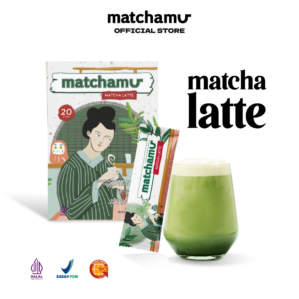 

Matchamu Matcha Latte Box of 20