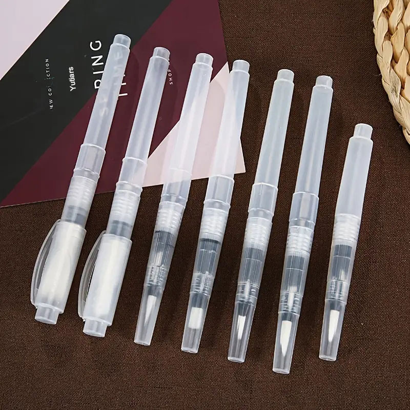 

7/14pcs Watercolor Brush Pens Refillable Watercolor Brush Pens Water Paint Brushes For Watercolor Painting